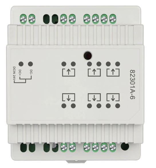 82301 Dystrybutor, rozdzielacz cyfrowy TWIN z wbudowanym zasilaczem