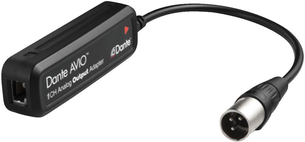 ADP-DAO-0X1 Konwerter wyjściowy AVIO analog/Dante (1-kanałowy)