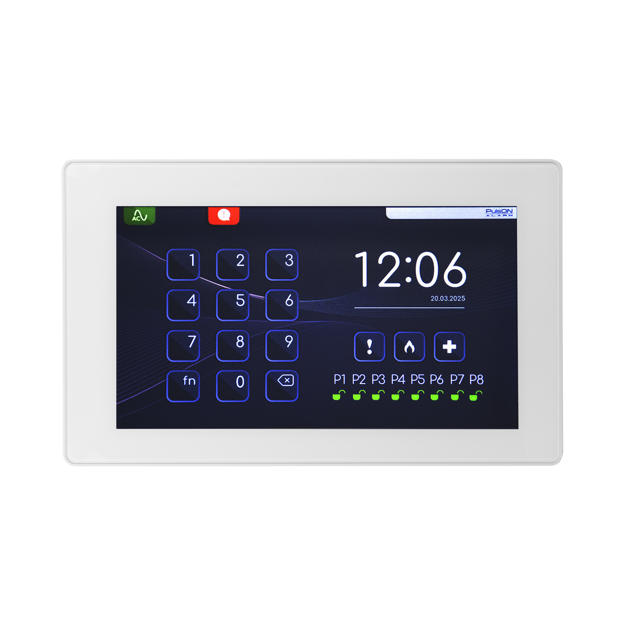 PulsON Alarm Touch BUS 7" - obrazek 2