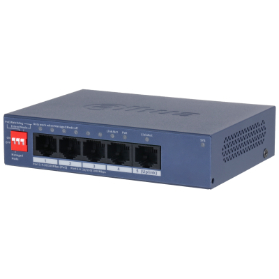 CS4005-4ET1GT-36 Switch PoE 4xPoE, 1xUpLink, Cloud Manage