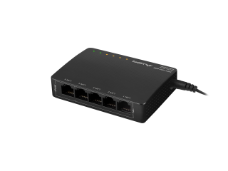 DSP3-1005-60W Switch PoE 5 portowy (4x PoE) 1Gb