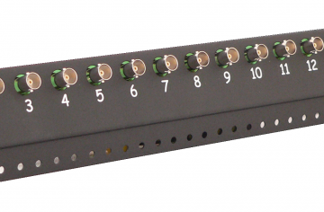 FKT-16-HD Panel porządkujący z transformatorami Video AHD z BNC na UTP