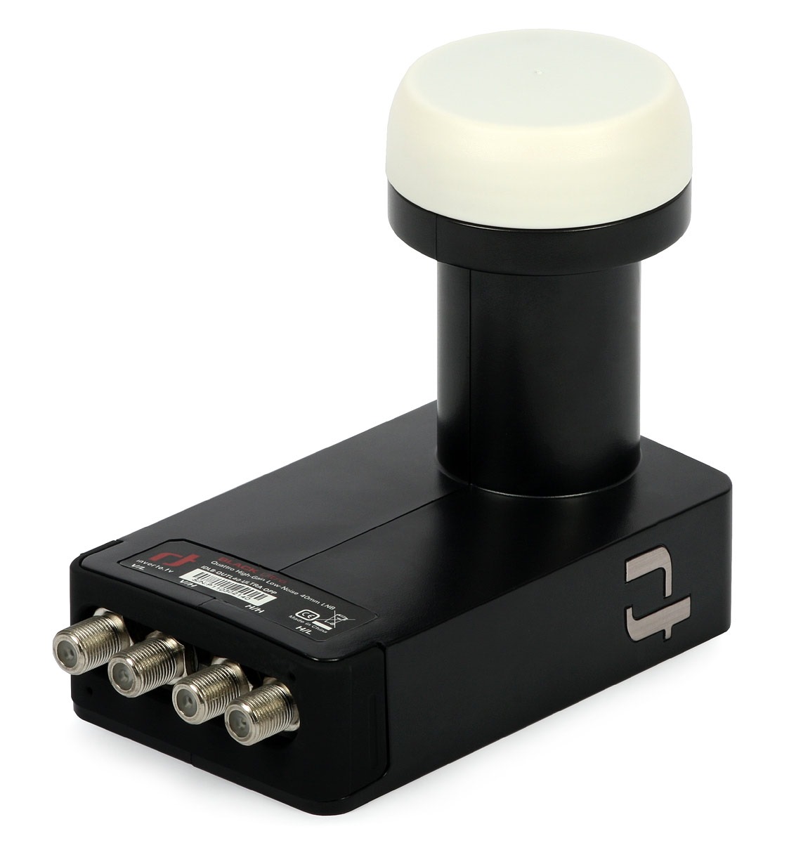 INVERTO/4QBU Konwerter SAT QUATRO Inverto Black Ultra 0,2dB, wzmocnienie 60dB