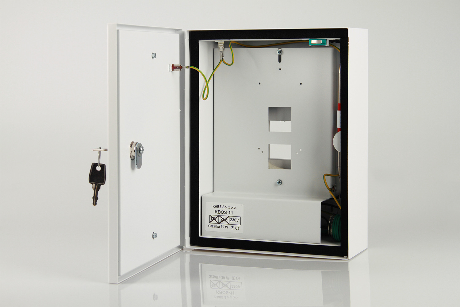 KBOS-11-230V Obudowa ogrzewana klawiatur