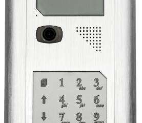 KDC3905V-SREBRNA Klawiatura z wbudowaną centralą, dostosowana do funkcji video, czytnik RFID, PROEL