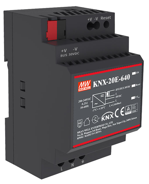 KNX-20E-640 Zasilacz magistrali KNX, 640mA