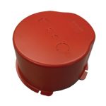 LBC3080/11 Metalowa osłona przeciwpożarowa, biała