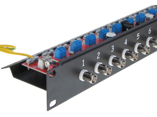 LHD-8R-PRO-FPS Zabezpieczenie przeciwprzepięciowe na koncentryk i skrętkę LHD-8R- seria PRO z dystrybucją zasilania