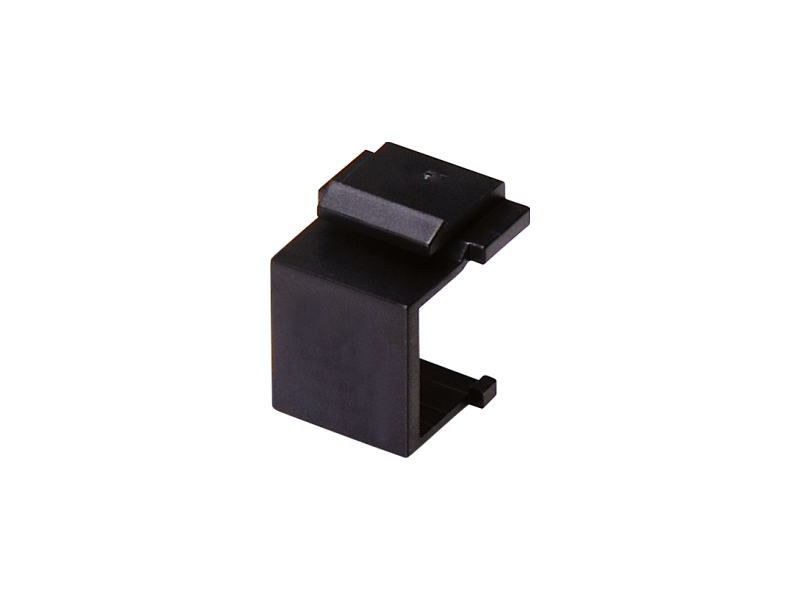 MKA-Z-C Adapter zaślepka otworu keystone, black