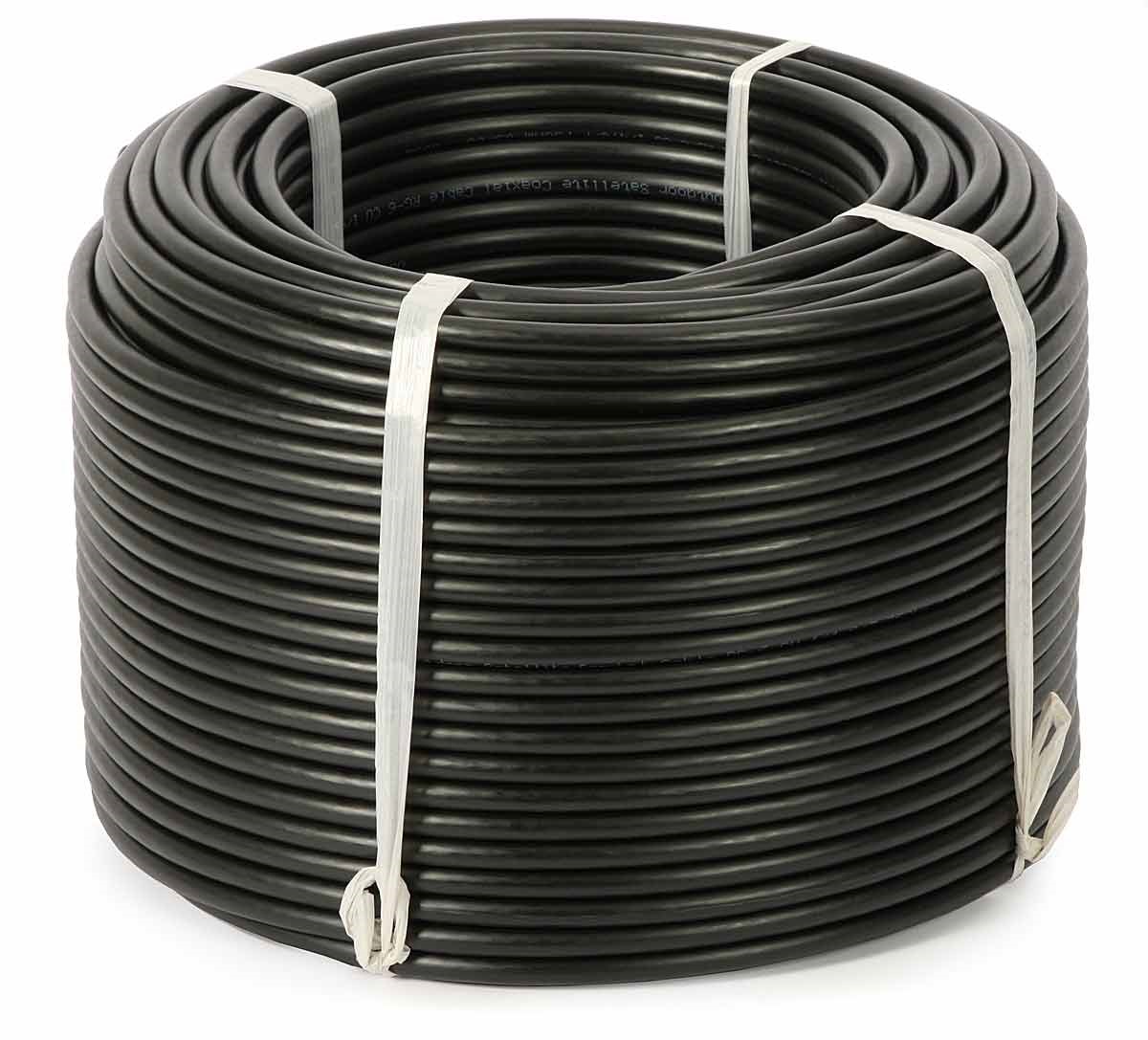 RG6CUPE-100/DIPOLNET Przewód koncentryczny TV-SAT RG-6 CU PE 100m, żelowany