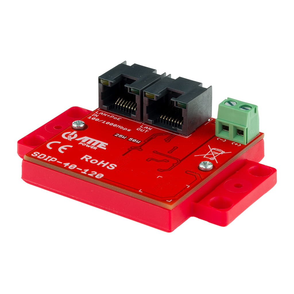 SDIP-40-120 Adapter PoE obniżający napięcie
