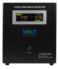 ZASILACZ AWARYJNY SINUS PRO 2500 W SINUS PRO 24V 230V