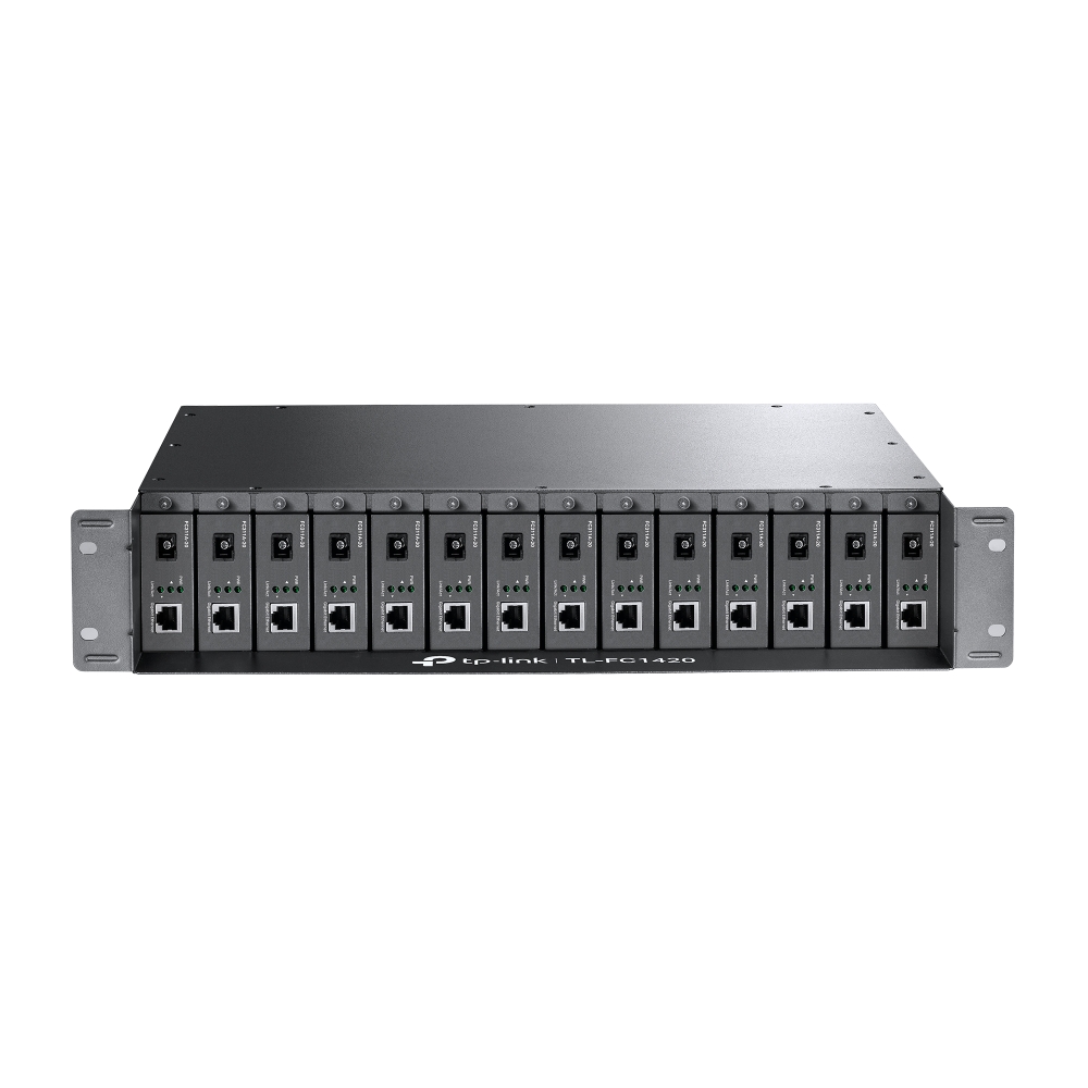 TL-FC1420 14-slotowa obudowa do szafy Rack