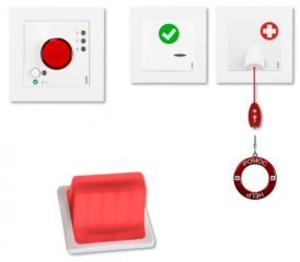 TdN-03/12 System przyzywowy - zestaw do toalet, 12V DC