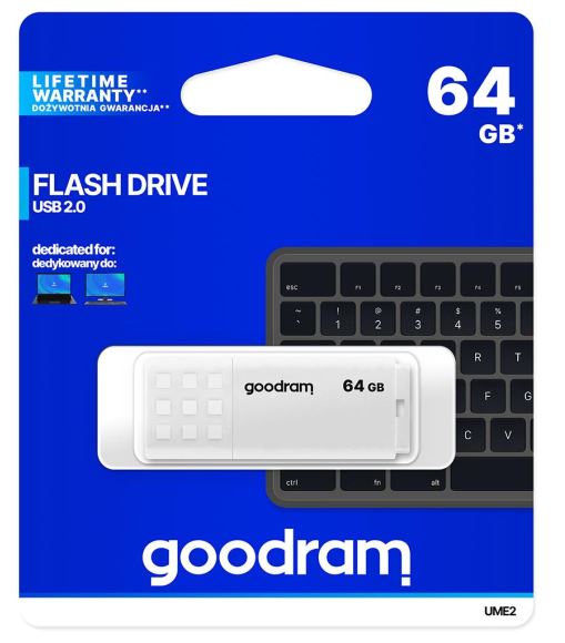 UME2-0640W0R11 Pendrive 64GB USB 2.0 GoodRam