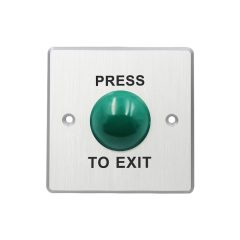 YPW14WDK-G Przycisk wyjścia podtynkowy, metalowy, grzybkowy