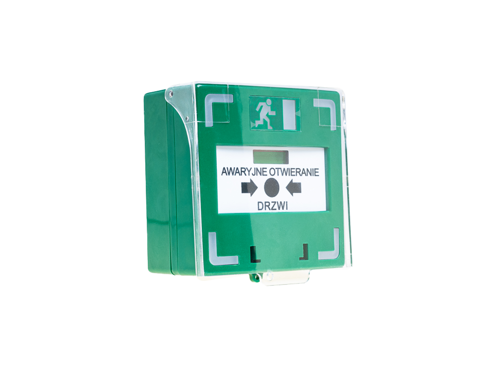 APWK-LED Awaryjny przycisk wyjścia z sygn. LED i akust.