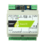 BasicLTE-D4M Moduł powiadomienia i sterowania LTE, DIN