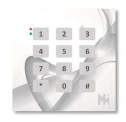 bibi-R43.J Czytnik kart Unique z frontem szklanym, MicroMade