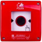 OP1-W02-B11 Przycisk ppoż. podtynkowy 1Z 1R czerwony OP1-W02-B11