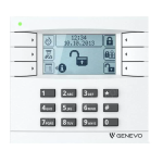 LCD WH-WH EvoKPD CLASSIC bezprzewodowy manipulator PRiMA klawiatura serii EvoLINK