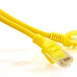 GF-PC5EUTP-0.25Y PATCHCORD SKRĘTKA CAT.5E UTP 0,25m żółty