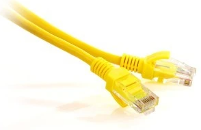 GF-PC5EUTP-0.25Y PATCHCORD SKRĘTKA CAT.5E UTP 0,25m żółty