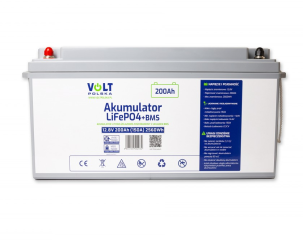 6AKLI20012 Akumulator LiFePO4 12V 200 Ah (150A)