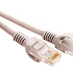 GF-PC6FTP-0.5G PATCHCORD SKRĘTKA CAT.6 FTP 0,5m szary