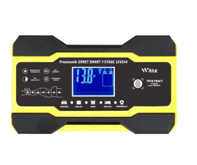 RJ-C121001A Prostownik mikroprocesorowy  Smart 7-Stage 12V/24V 10A (yellow)