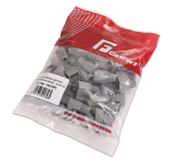 GF-OS-RJ45-50 OSŁONA GUMOWA NA ZŁĄCZA RJ45 SZARA (50SZT)