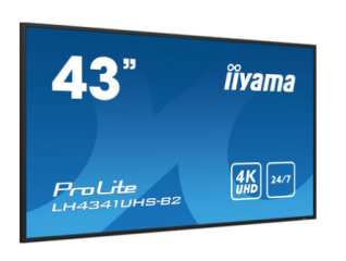 Monitor Iiyama LH4341UHS-B2 43" 3840x2160 4K UHD IPS