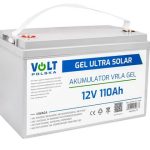 6AKUGEL110 Akumulator GEL VPRO SOLAR 12V 110Ah