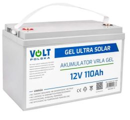 6AKUGEL110 Akumulator GEL VPRO SOLAR 12V 110Ah