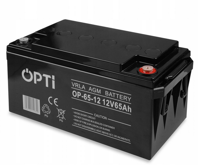6AKUV065AG Akumulator AGM OPTI 12V 65 Ah