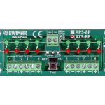 AZS-8P Dystrybutor zasilania, separator zwarcia do czujek