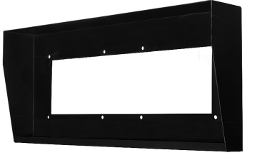 DA-2H-BLACK Obudowa stalowa, dwu segmentowa, pionowa, kolor czarny, LASKOMEX