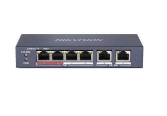 DS-3E0106P-E/M Switch 6-portowy (4xPoE)