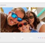 DS-KH7300EY-WTE2/White Stacja wewnętrzna 7" systemu 2-wire HD, biały