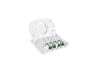 FOPA-4A-01 Gniazdo naścienne 4 x SC simplex bez adapterów