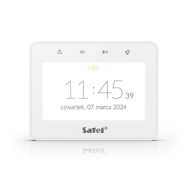 UŻYWANY INT-TSG2R-W Manipulator z ekr. dot., czytnik MIFARE (biały)