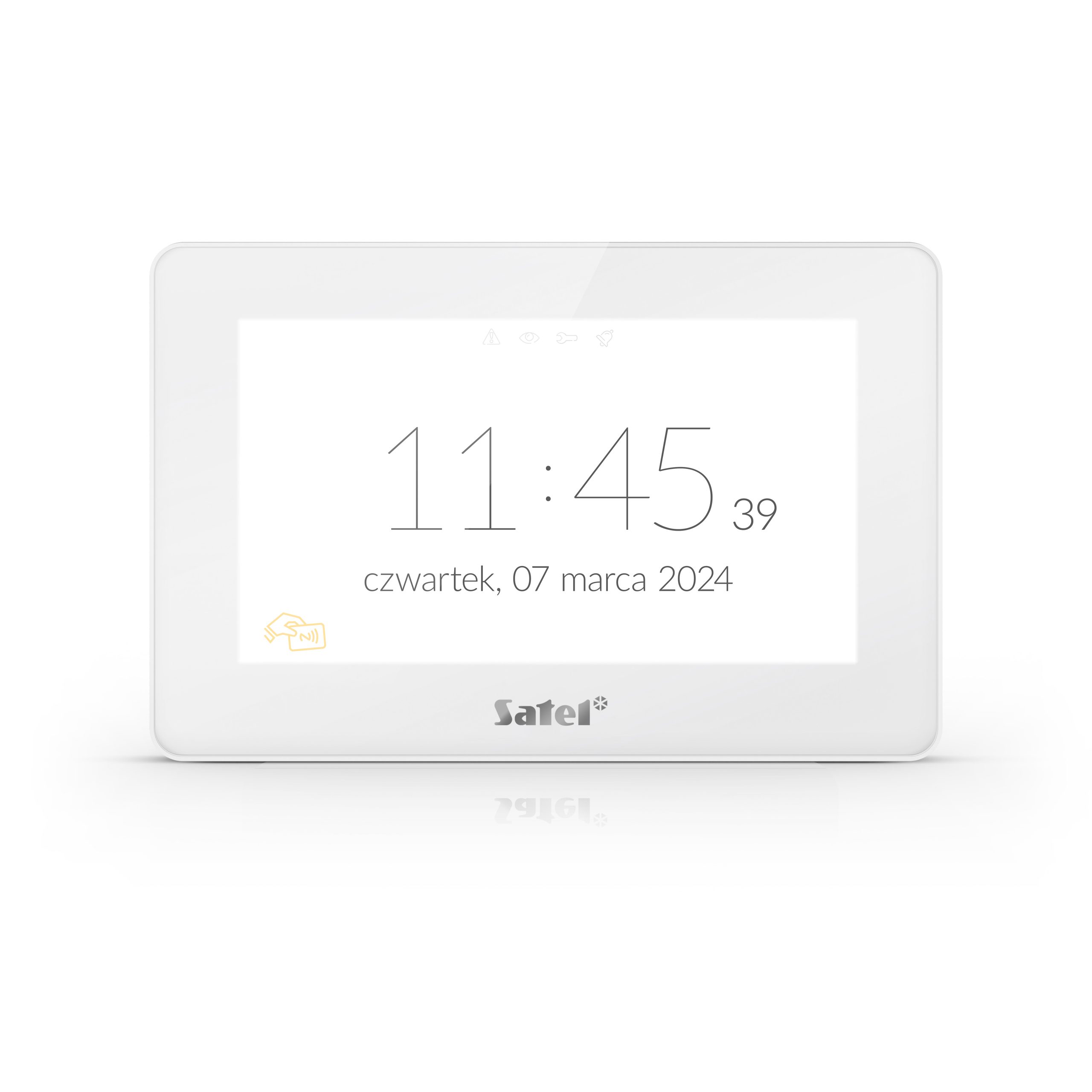 INT-TSH2R-W Manipulator z ekr. dot., czytnik MIFARE (biały)