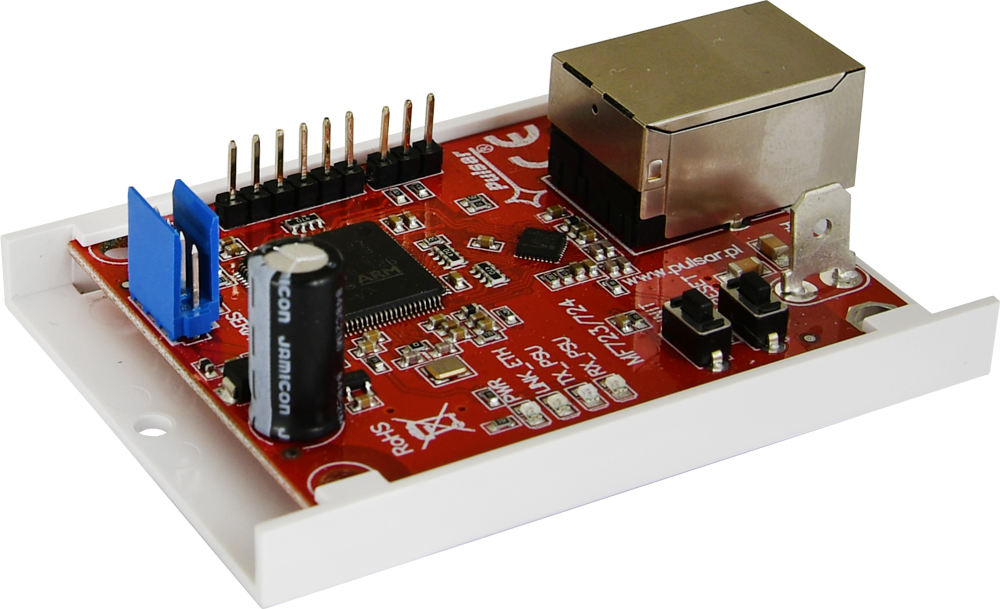 INTE-C Interfejs ETHERNET dla zasilaczy EN54C-LCD
