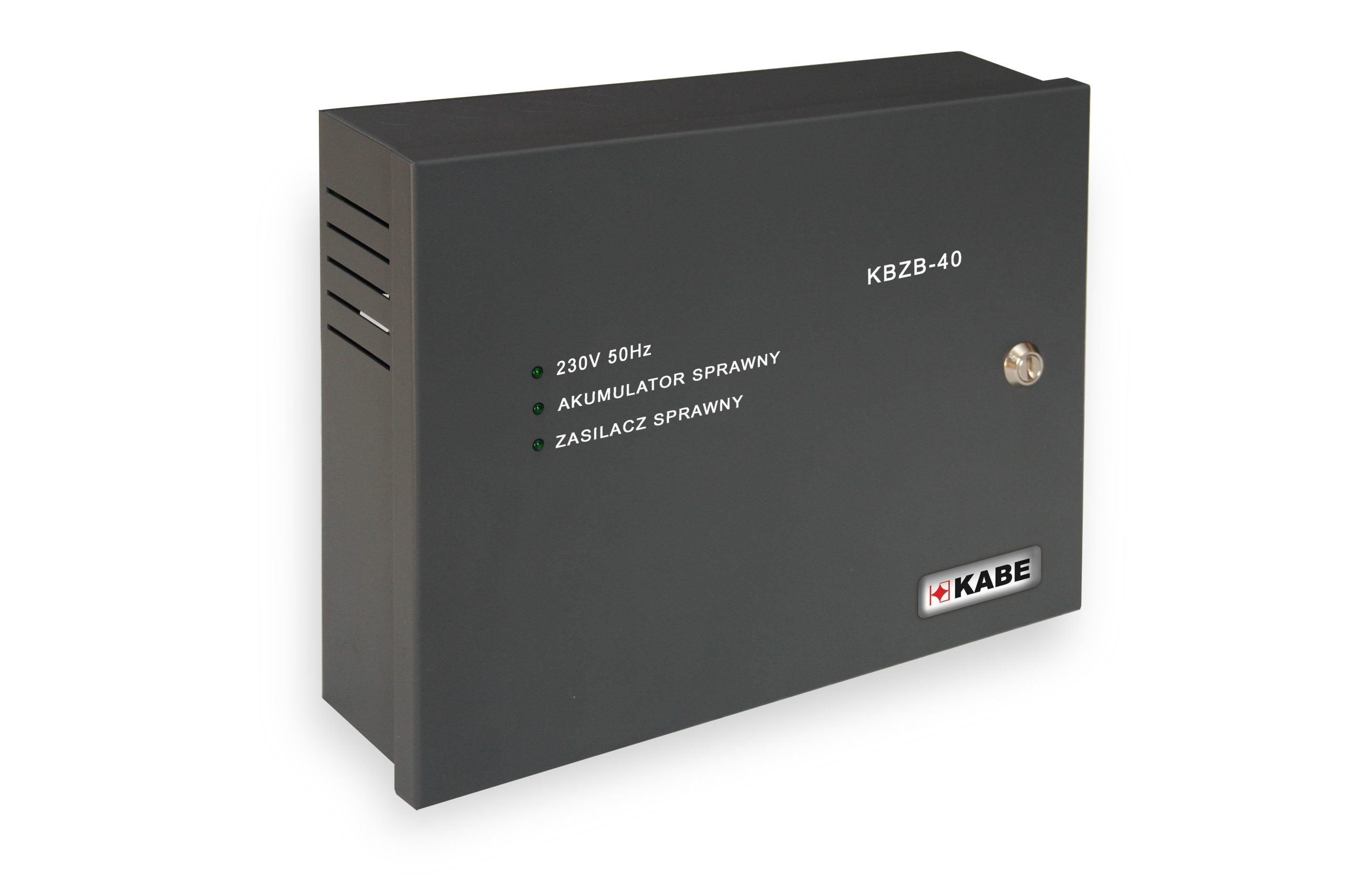 KBZB-40/3,7A/12Ah+Aku Zasilacz pożarowy 24VDC, 3,7A + akumulatory 2x12Ah