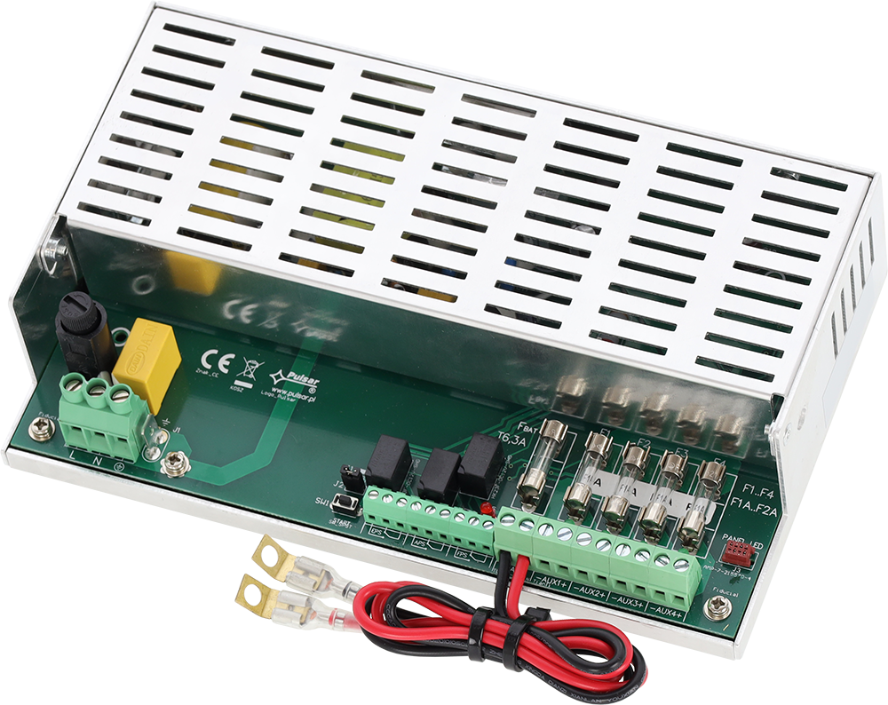 PSDCG2-12V4X1A Zasilacz buforowy wielowyjściowy, Grade2