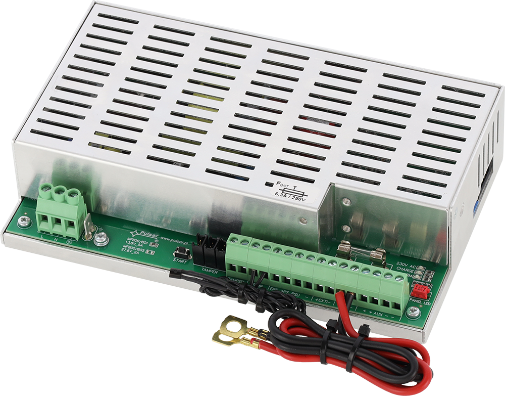 PSG3-12V5A-C Zasilacz buf., do zabudowy, Grade 3, 13,8V/5A/17Ah