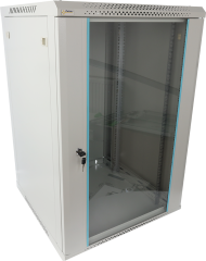 RWA1866-G Szafa RACK 18U /19'' wisząca szara