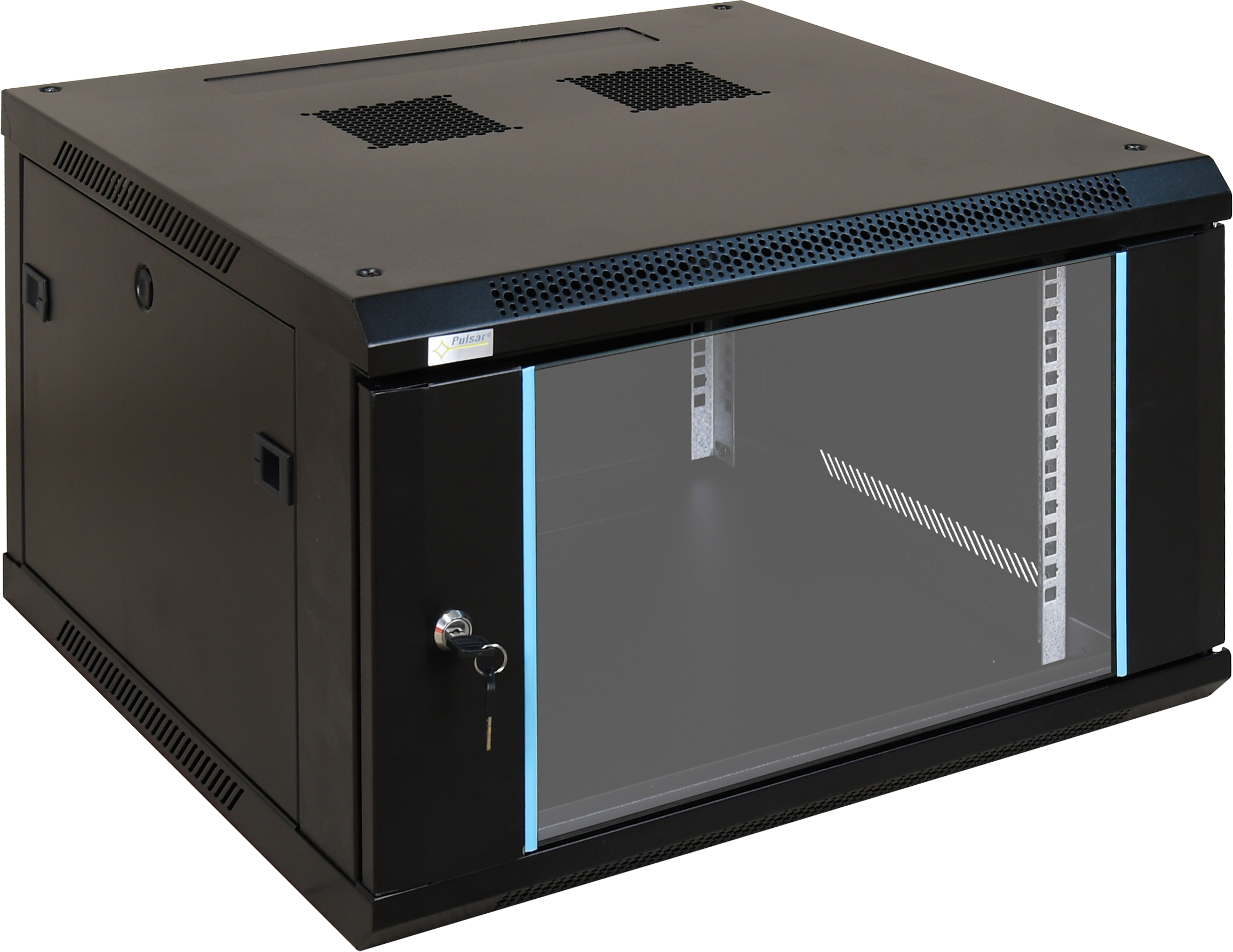 RWA666 Szafa RACK 6U wisząca do złożenia 600x600