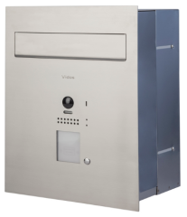 S1201A-SKP Skrzynka przelotowa z wideodomofonem cyfrowym 1-przyciskowym, podtynkowy, VIDOS