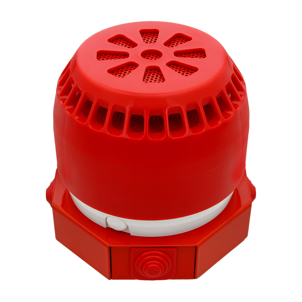 ZZ-SA-P8/C + PIP-1AN/0,375A Sygnalizator akustyczny SA-P8/C z puszką PIP-1AN/0,375A, Zestaw, W2